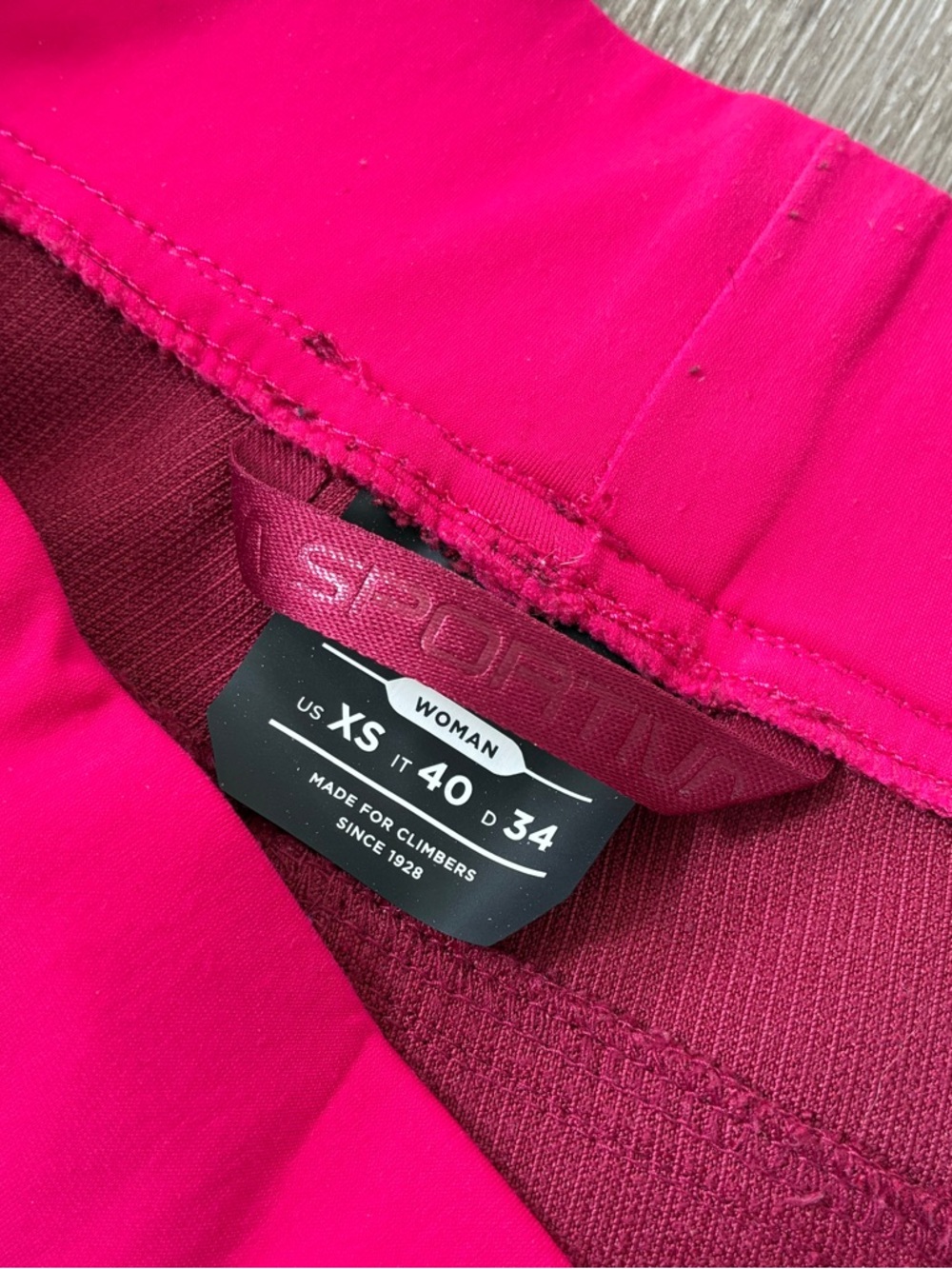 La Sportiva hiking climbing pants Stretch corduroy joggers Size XS - Picture 3 of 10